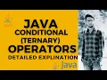 conditional operator in java ternary operator in java conditional ternary operator in java