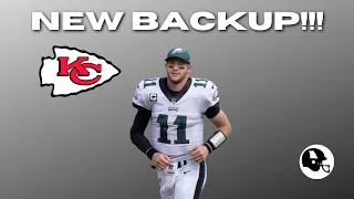 Kansas City Chiefs find NEW Backup Quarterback for Mahomes Signing Carson Wentz to 1-year Deal