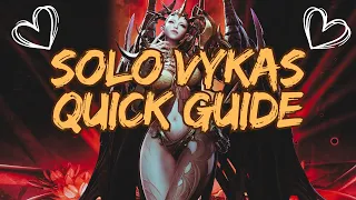 Lost Ark - Solo Vykas Quick Guide
