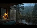 Lagu Calm Night Rain Sounds in Japanese Ryokan Bedroom | Deep Sleep, Focus, Stress Relief