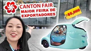 CARROS A PREÇO DE BANANA! Canton Fair 2024 Guangzhou China - Parte 1