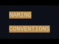 11 Go Programming for Beginners Naming Conventions
