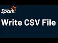 PySpark Tutorial 11 PySpark Write CSV File PySpark with Python