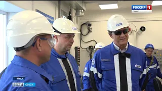 На Омском нефтеперерабатывающем заводе прошла отгрузка миллионной тонны светлых нефтепродуктов