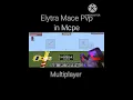 Lagu First multiplayer Mace pvp in mcpe #mcpe #minecraft #elytrapvp #macepvp #multiplayer
