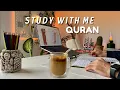 Download Lagu 3H Study With Me (Quran + Calm Ambience) | Pomodoro Timer | Muslim Study Session
