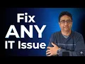How to Troubleshoot ANY IT Help Desk Ticket Step-by-Step for Beginners