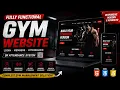 I Built a Fully Functional Gym Management Website