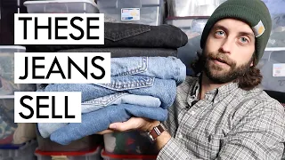 Men s Jeans That Sell Quickly On Ebay and Poshmark HAUL