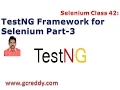 Selenium 42 TestNG Testing Framework for Selenium Part-3