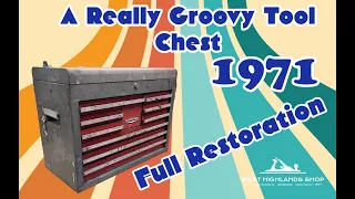 Craftsman Tool Chest Full Restoration