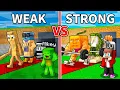 Download Lagu JJ and Mikey: WEAK vs STRONG Steal a Brainrot Battle in Minecraft - Maizen
