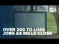 Over 200 to lose jobs as mills close in Talladega County