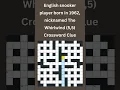 English snooker player born in 1962 5 5 Crossword Clue