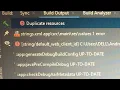 How to solve Duplicate Resources Errors in Android studio