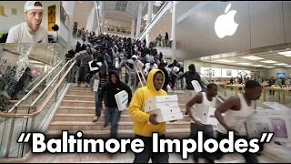 Baltimore LEGALIZES Looting Then 5 Shopping Malls CLOSE FOREVER