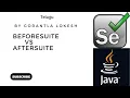 Selenium Java Tutorial 30 BeforeSuite and AfterSuite in Selenium Java TestNG
