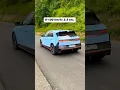 EV car with fake GEARS