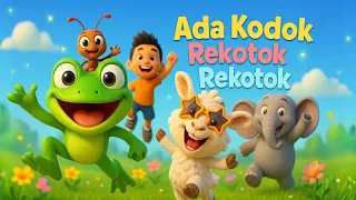 ada kodok rekotok rekotok animasi 3d lagu anak lucu u0026 edukatif