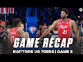 2022 NBA Playoffs 76ers ROLL past Raptors take 2-0 series lead CBS Sports