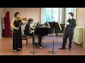 Kalevi Aho - Trio for clarinet, viola and piano