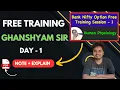Bank Nifty Option Free Training Session - 1 Human Psychology artofoptionlearning