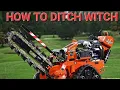 Ditch witch trenches review Home depot rental
