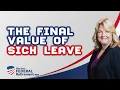 What Is The Final Value Of Your Sick Leave