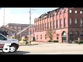 Crews battle fire in downtown Fort Smith