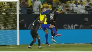 مقصية كرستيانو رونالدو على الرائد 