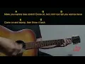Chris Young - Boots On The Ground | Easy Guitar Chord & Lyrics cover 