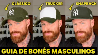 O Guia DEFINITIVO dos BONÉS: 7 Principais MODELOS pra VOCÊ NÃO ERRAR MAIS ao Comprar