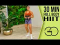 FULL BODY HIIT Workout GO - Day 6
