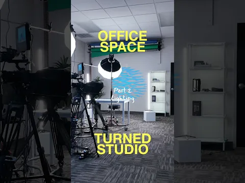 Lighting for a CEO YouTube Studio