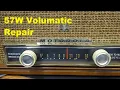 Vintage Motorola 57W antique wood AM tube radio repair using Caig DeoxIT products