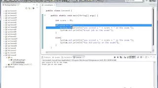 Mastering Java Programming 2 Section 4 - Using IF ELSE Statements to Make Decisions
