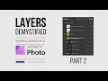 Affinity Photo - LAYERS DEMYSTIFIED Groups and CHILD layers Part 2