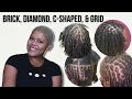 Starter Locs Parting Systems What You Need to Know Loctician Advice for Fuller Locs Styling