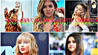 tns girls as my favorite singers 