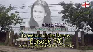 gravetour of the famous e270en claudia zobel queen city memorial gardens cebu city