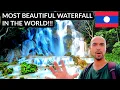 Download Lagu MOST BEAUTIFUL WATERFALL IN THE WORLD, HANDS DOWN! KUANG SI WATERFALL, LAOS