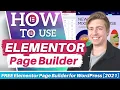 Elementor Tutorial for Beginners FREE Elementor Page Builder for WordPress 2022