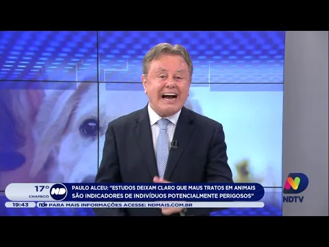 Paulo Alceu: “Estudos deixam claro que maus tratos em animais são indicadores”