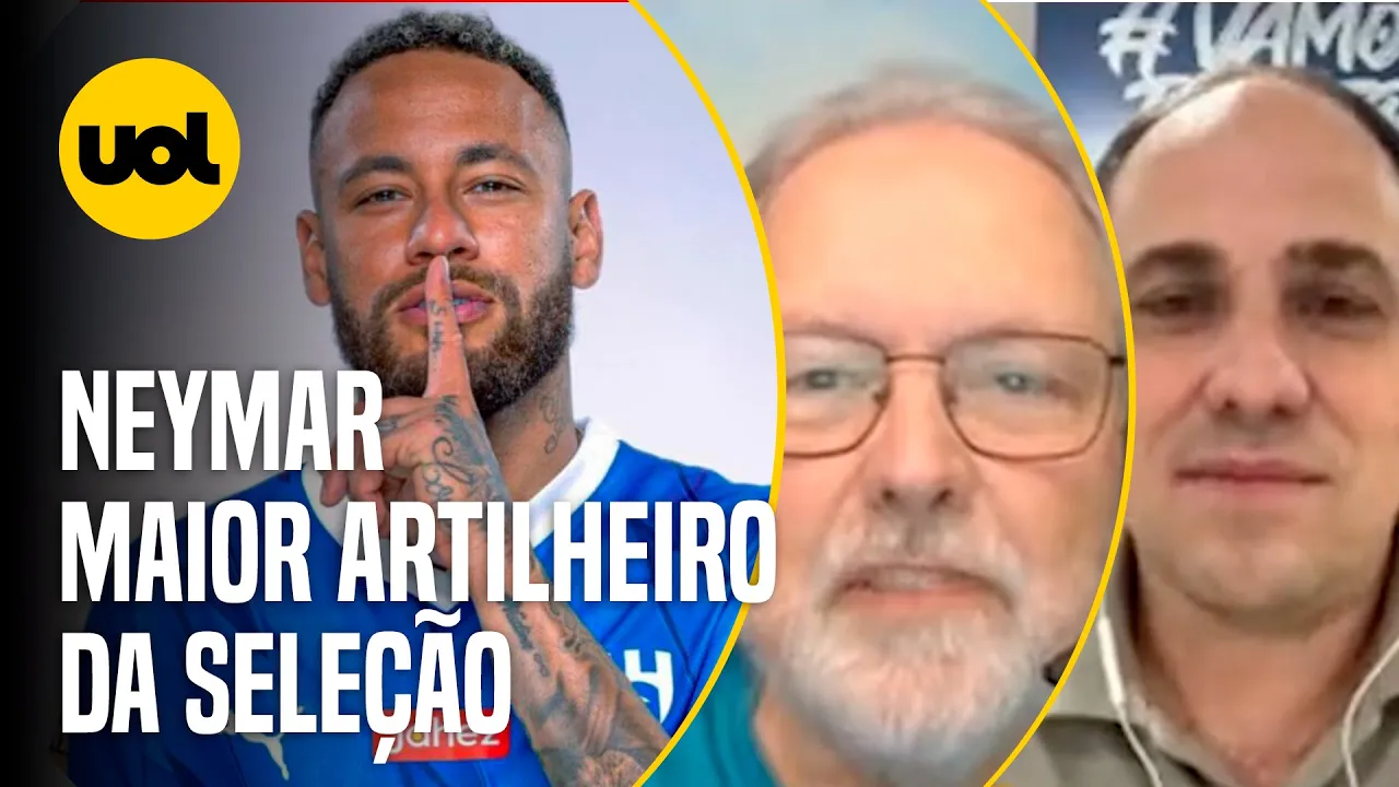 RMP: 'COMPARAR PELÉ COM NEYMAR É UMA ABERRAÇÃO'; DEBATE SOBRE MAIOR ARTILHEIRO DA SELEÇÃO PEGA FOGO