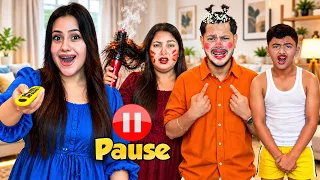 রিতু সবার অবস্থা খারাপ করে দিলো! 🤣😱 | Extreme PAUSE Challenge | Rakib Hossain