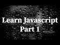 Hindi Javascript Tutorial Part 1