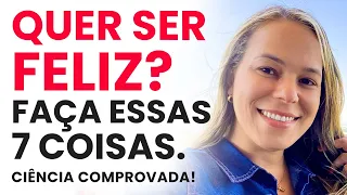 Quer SER FELIZ mesmo SOZINHO? Faça essas 7 coisas. Como ser feliz sozinho e em geral. Marcia Guidini