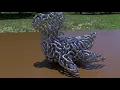 3d Reaction Diffusion in Houdini glitchy