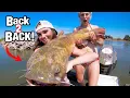 FLOATING Big Baits in DEEP HOLES THEY CANT RESIST INSANE BITES
