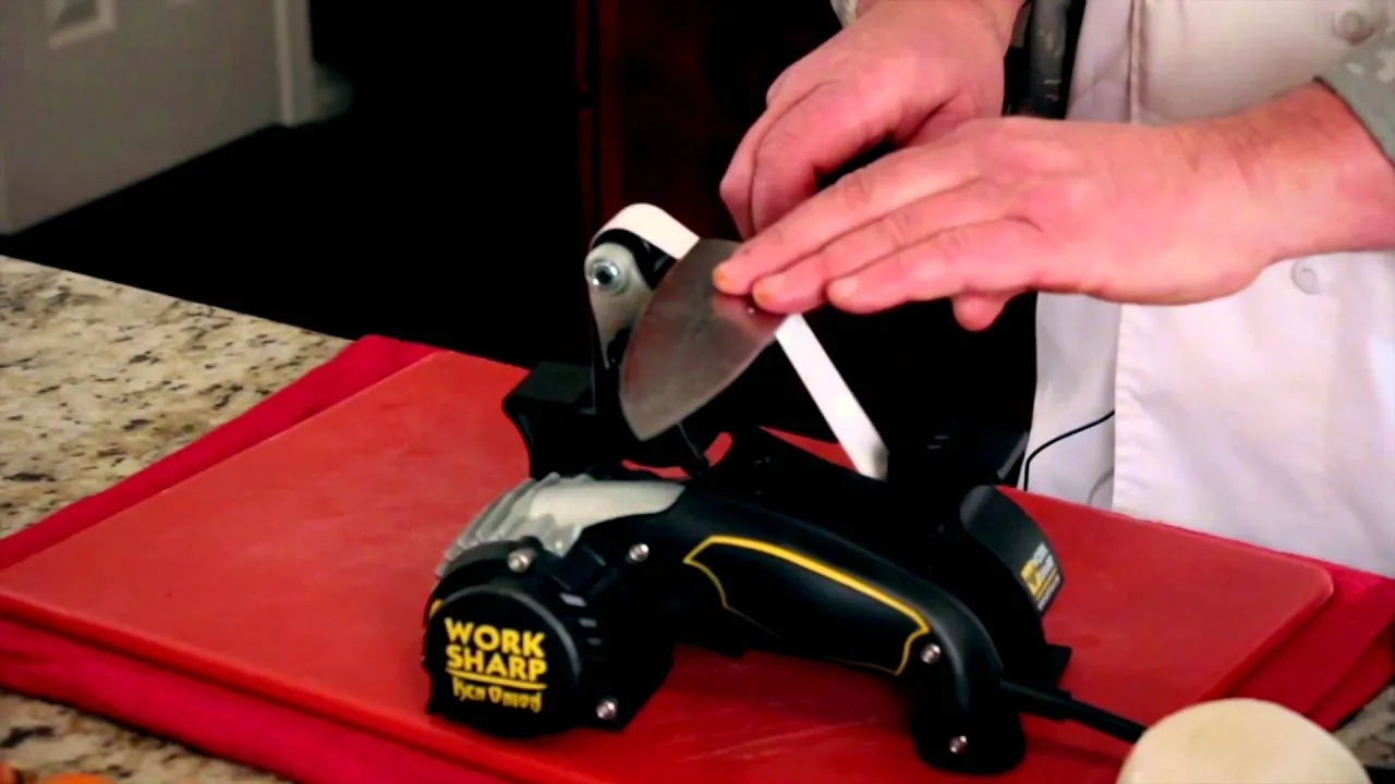 Work Sharp Review Blade Grinding Attachment on the Sporting Chef